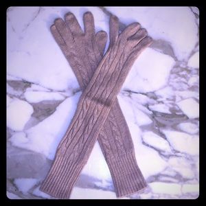 Warm Elbow Length Gloves